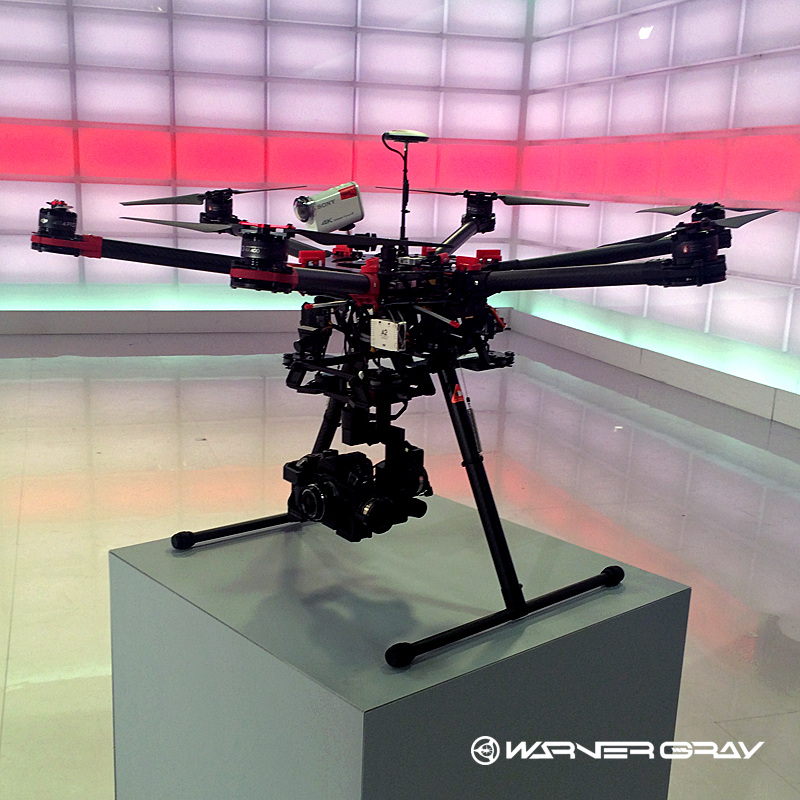 ドローン空撮 DJI S900