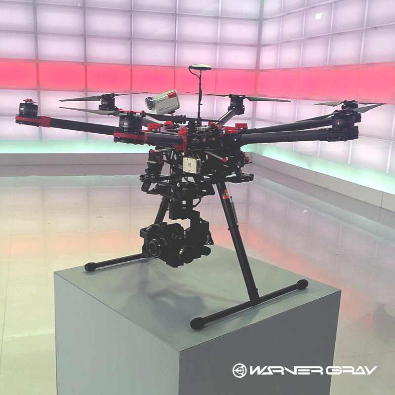 ドローン空撮 DJI S900