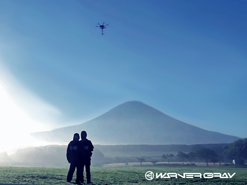 ドローン空撮 DJI S900