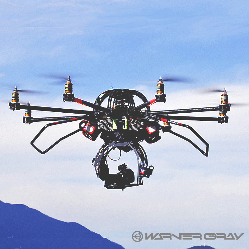 撮影用ドローン 185gで18分間飛べる約2万円のドローン「SKYHIGH」。電動チルト