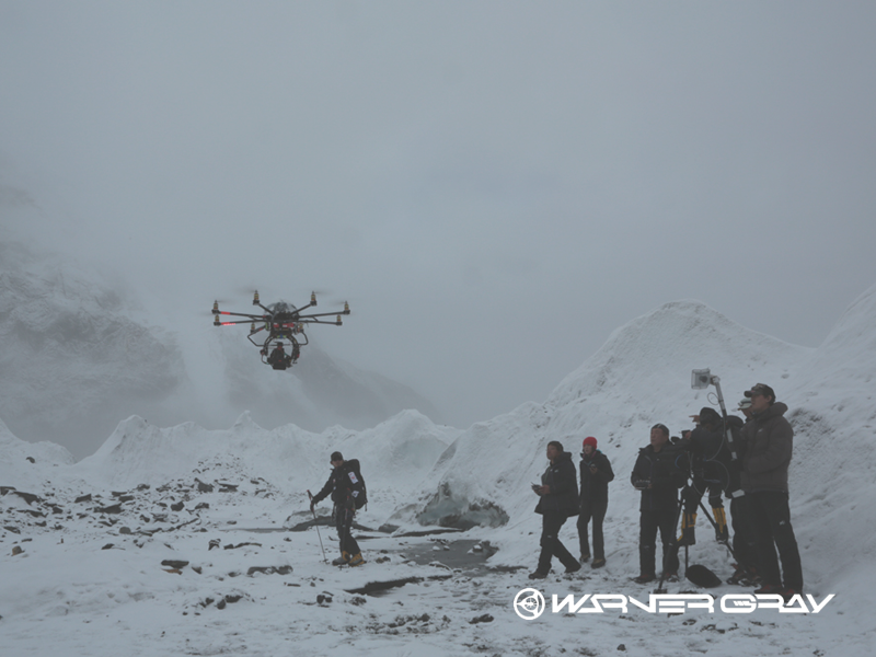 大型ドローン空撮 エベレスト