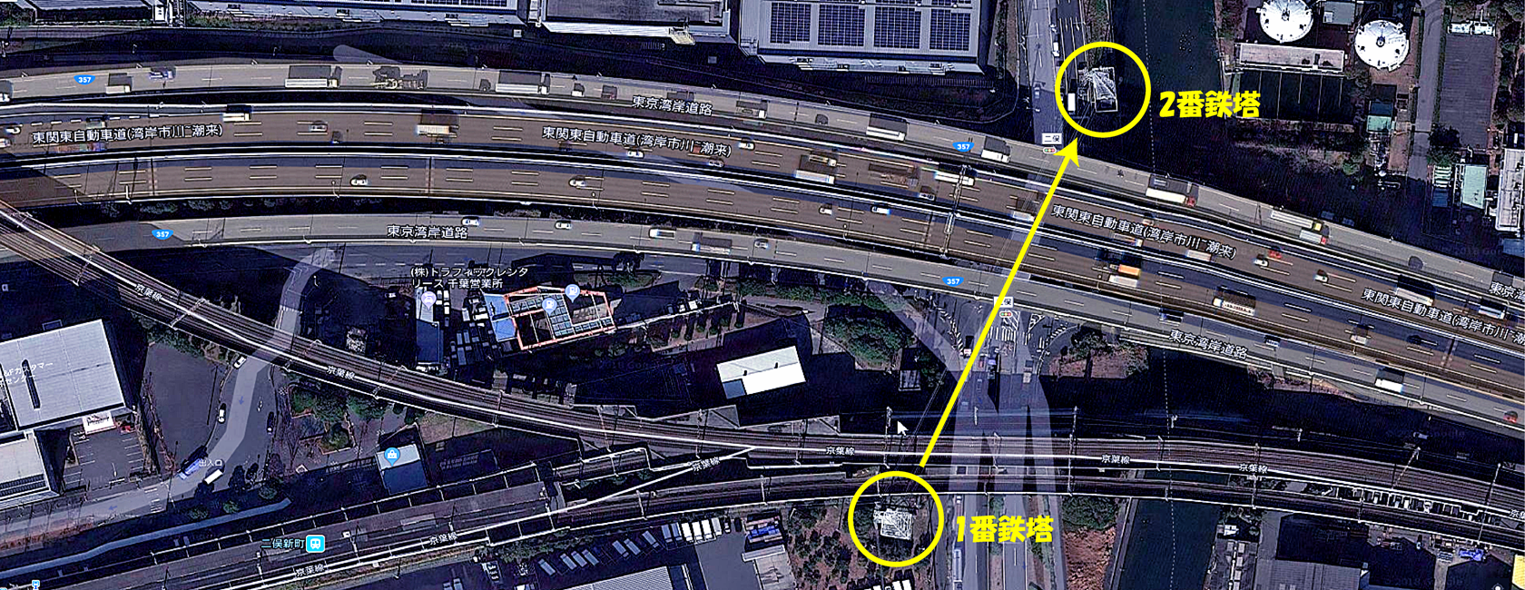 飛行船空撮