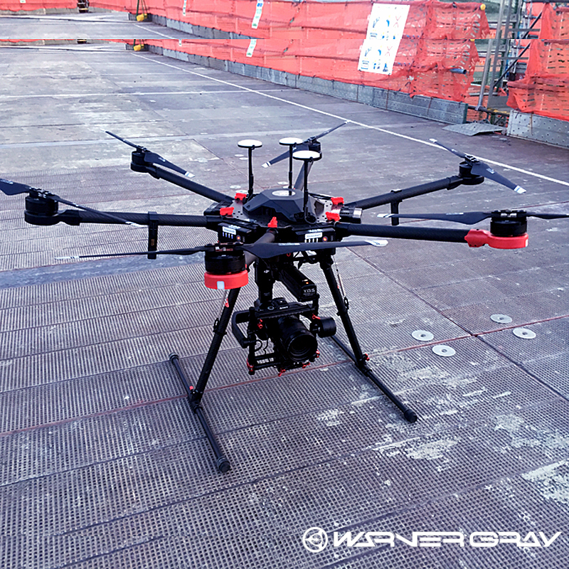 ドローン空撮 DJI M600 PRO