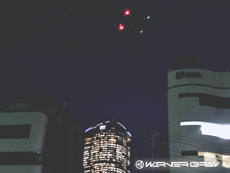 ミッドタウン夜間空撮