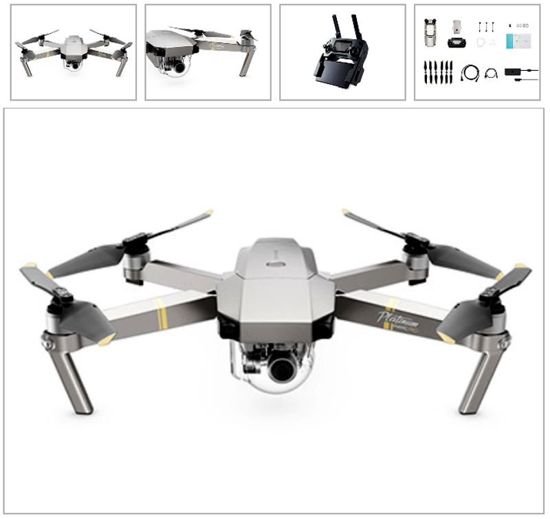 ドローン販売 DJI MAVIC PRO PLUTINUM